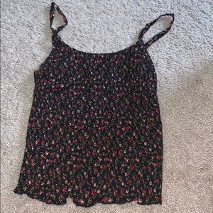 Hollister Floral fitted tank